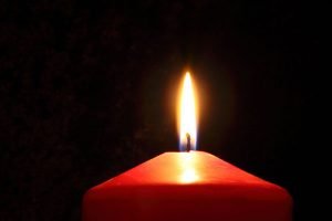 Beacon of light candle