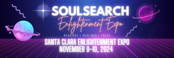 SoulSearch Santa Clara / Silicon Valley Enlightenment Expo and Psychic & Healing Fair Banner ad